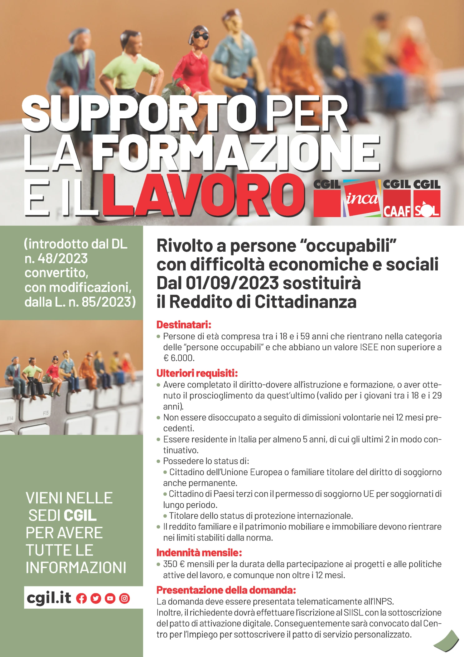 4 volantino SFL CGIL INCA CAAF SOL