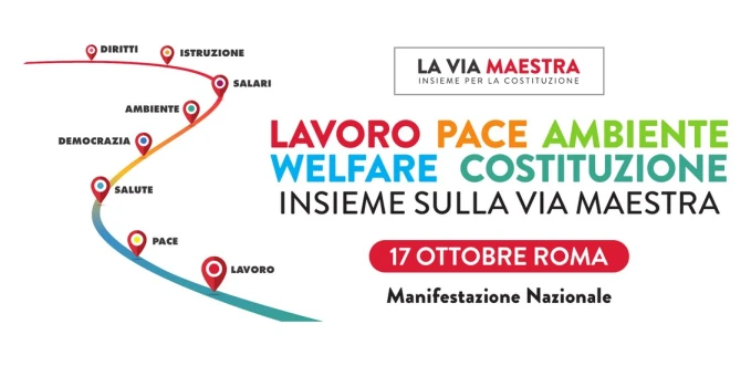 Il 17 ottobre torna in piazza la Via Maestra